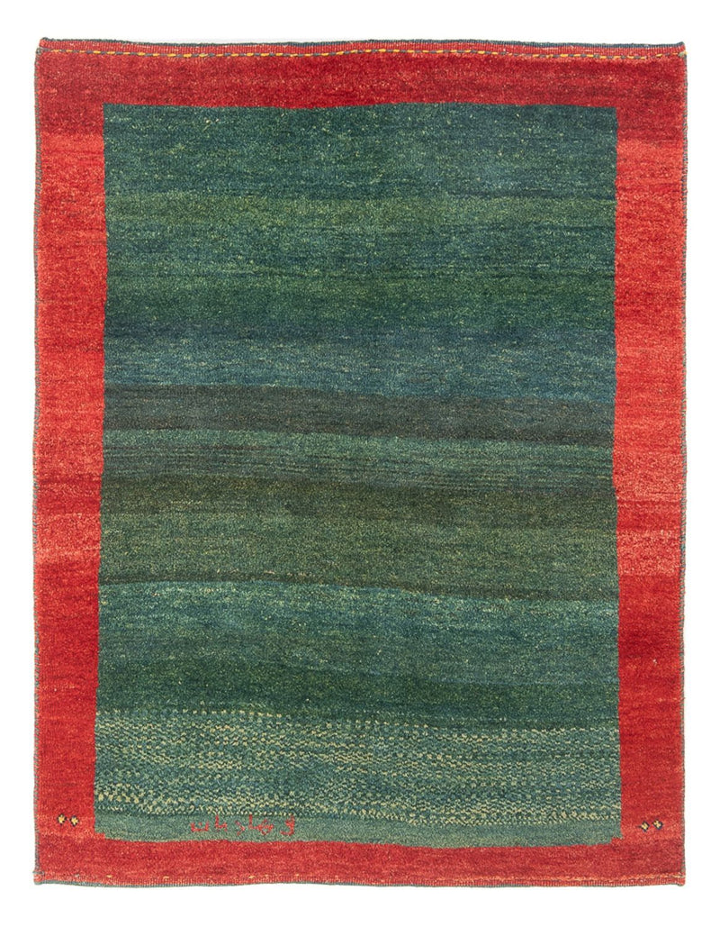 ペルシャギャベ 絨毯 153x120cm - ペルシャウールラグ