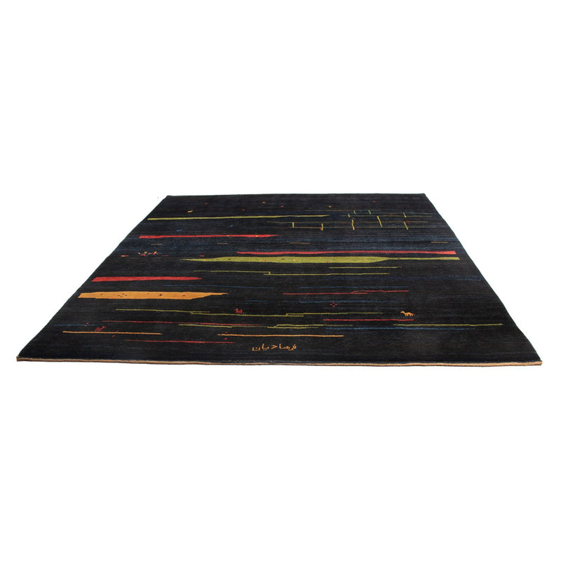 ペルシャギャベ 絨毯 270x235cm - ペルシャウールラグ