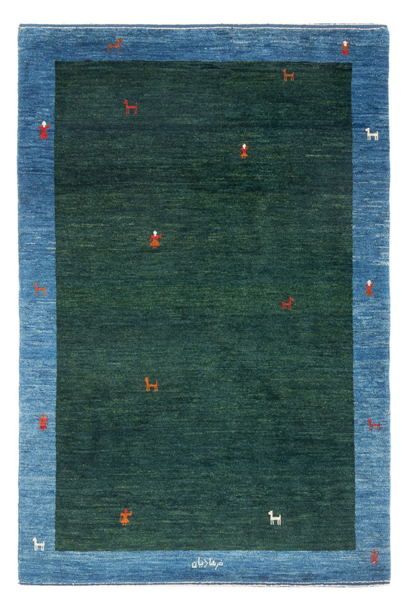 ペルシャギャベ 絨毯 192x124cm - ペルシャウールラグ
