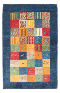 ペルシャギャベ 絨毯 146x101cm - ペルシャウールラグ – product image
