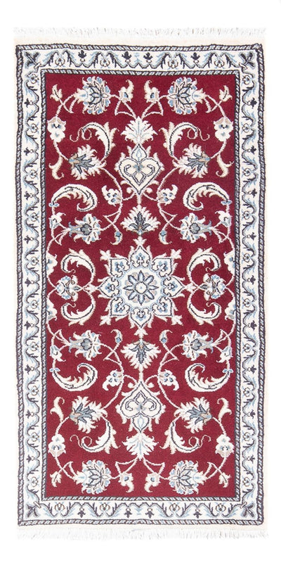ナイン 絨毯 66x136cm - ペルシャ絨毯 - レッド