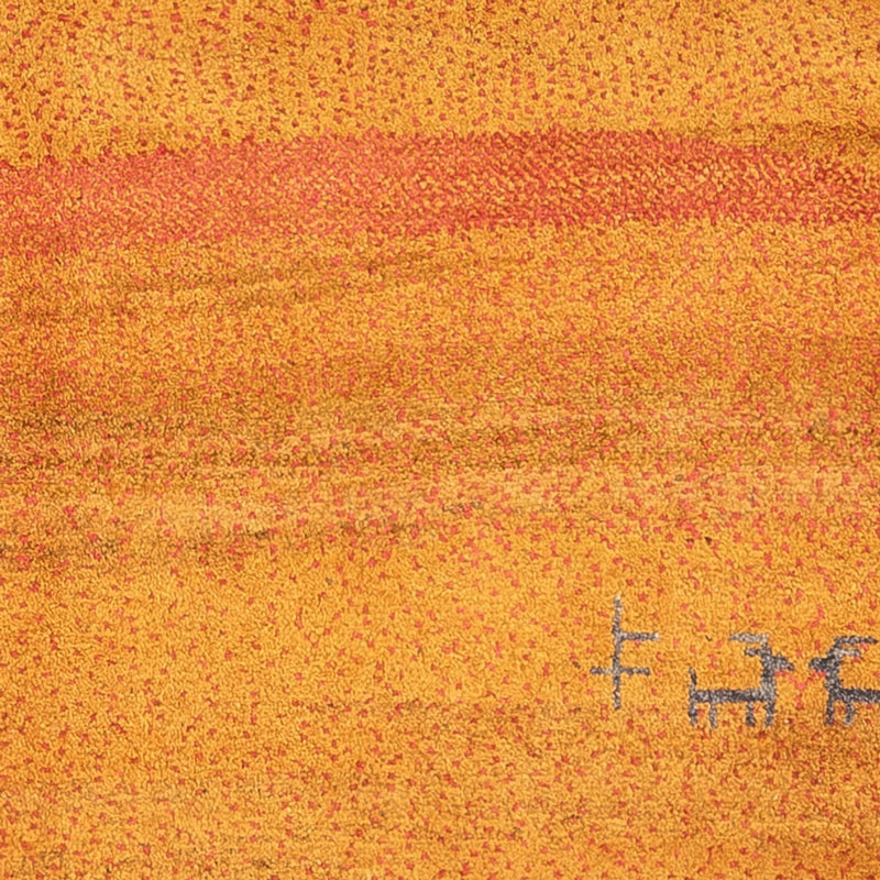 ペルシャギャベ 絨毯 258x85cm - ペルシャウールラグ