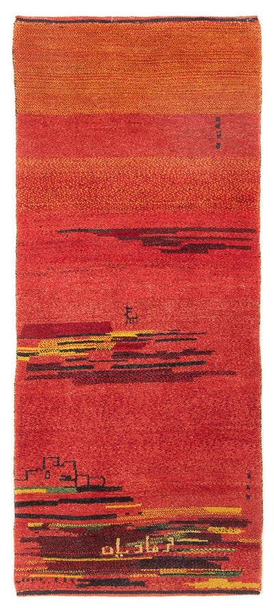 ペルシャギャベ 絨毯 83x200cm - ペルシャウールラグ