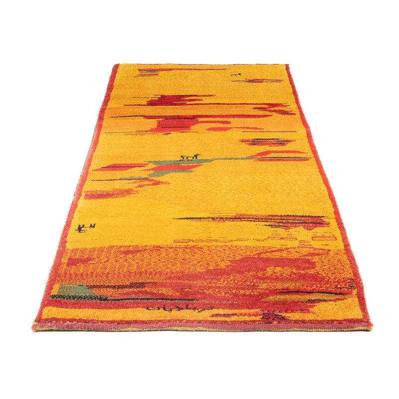ペルシャギャベ 絨毯 235x85cm - ペルシャウールラグ
