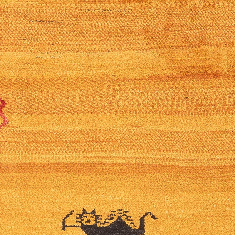 ペルシャギャベ 絨毯 236x85cm - ペルシャウールラグ