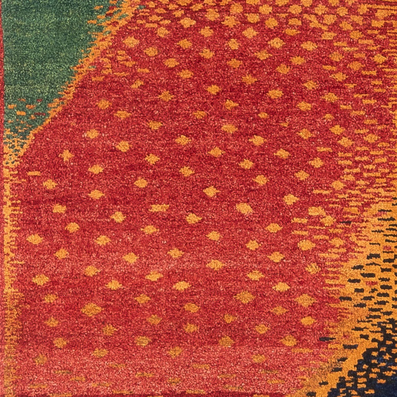 ペルシャギャベ 絨毯 285x68cm - ペルシャウールラグ