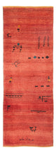 ペルシャギャベ 絨毯 225x83cm - ペルシャウールラグ