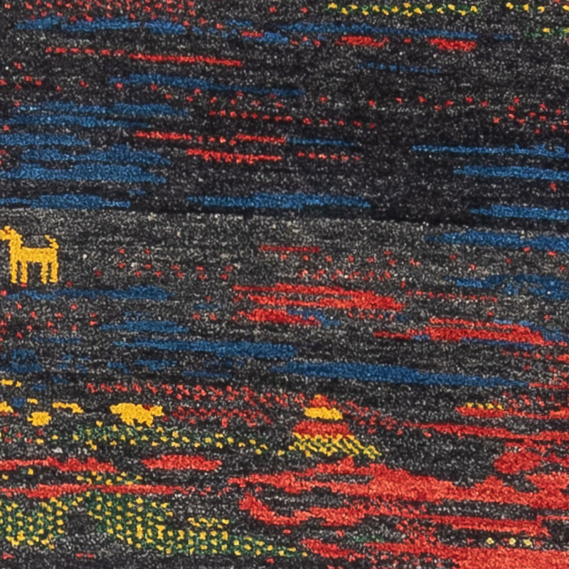 ペルシャギャベ 絨毯 185x68cm - ペルシャウールラグ