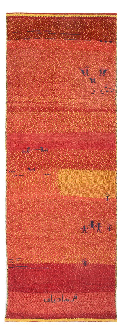 ペルシャギャベ 絨毯 84x237cm - ペルシャウールラグ
