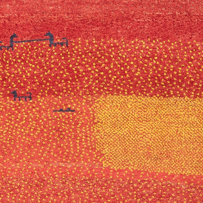 ペルシャギャベ 絨毯 237x84cm - ペルシャウールラグ