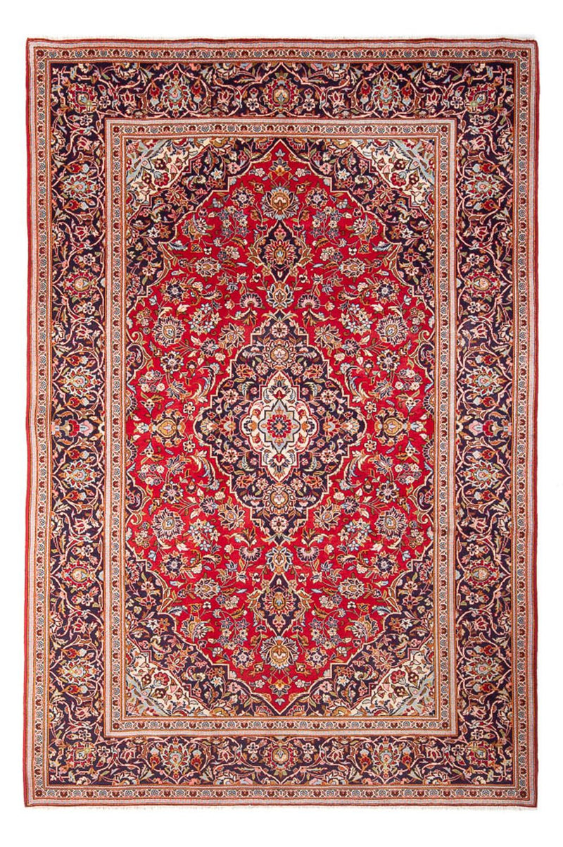カシャーン 絨毯 307x203cm - ペルシャ絨毯