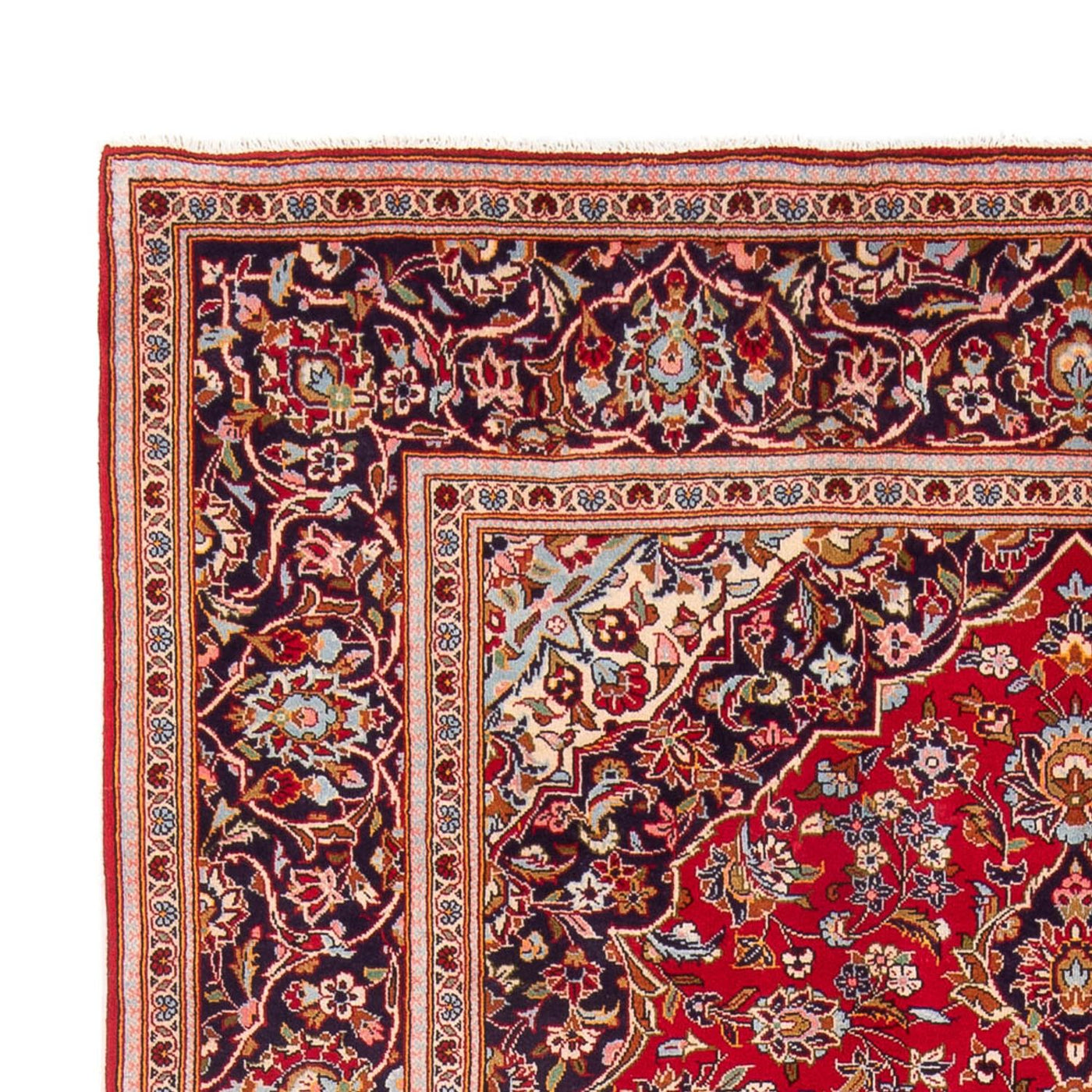 カシャーン 絨毯 307x203cm - ペルシャ絨毯