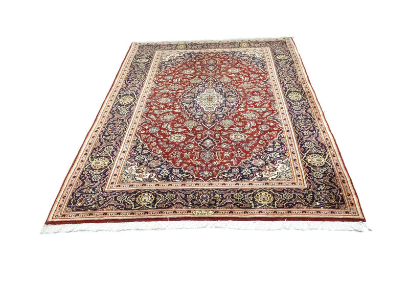 カシャーン 絨毯 218x147cm - ペルシャ絨毯
