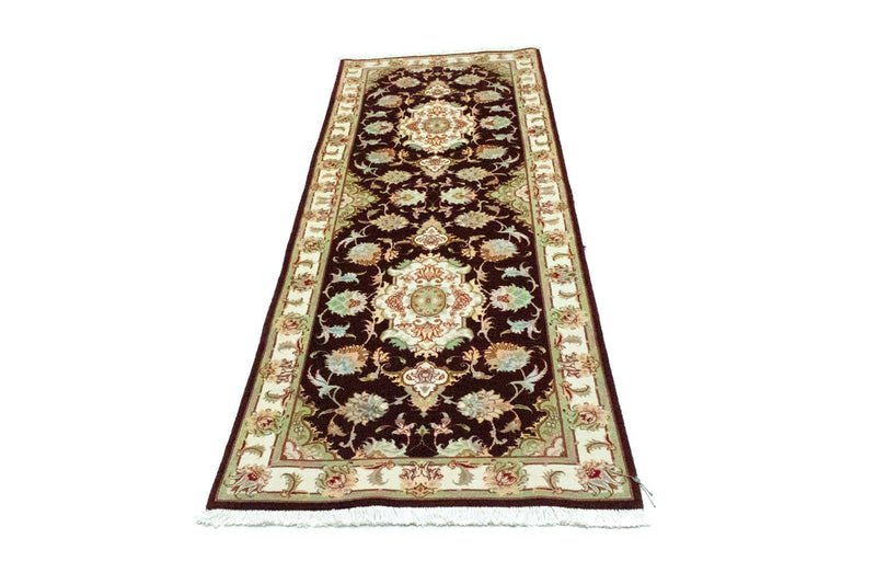 タブリーズ - 50 Raj 絨毯 227x76cm - ペルシャ絨毯