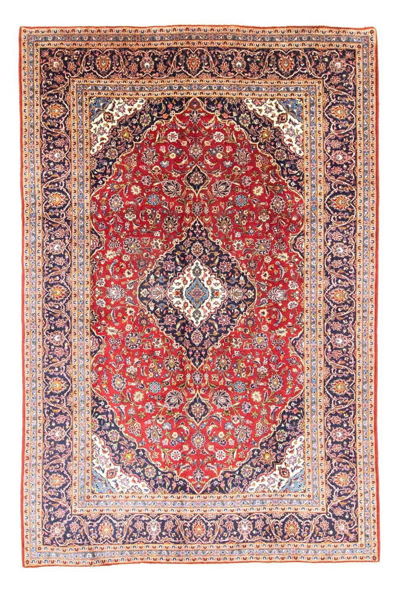 カシャーン 絨毯 368x250cm - ペルシャ絨毯