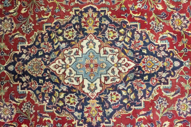 カシャーン 絨毯 352x250cm - ペルシャ絨毯