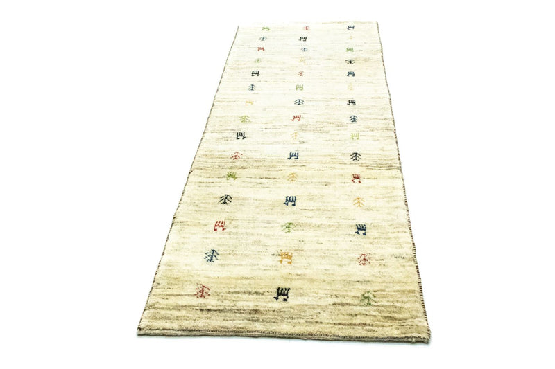 ペルシャギャベ 絨毯 219x75cm - ペルシャウールラグ
