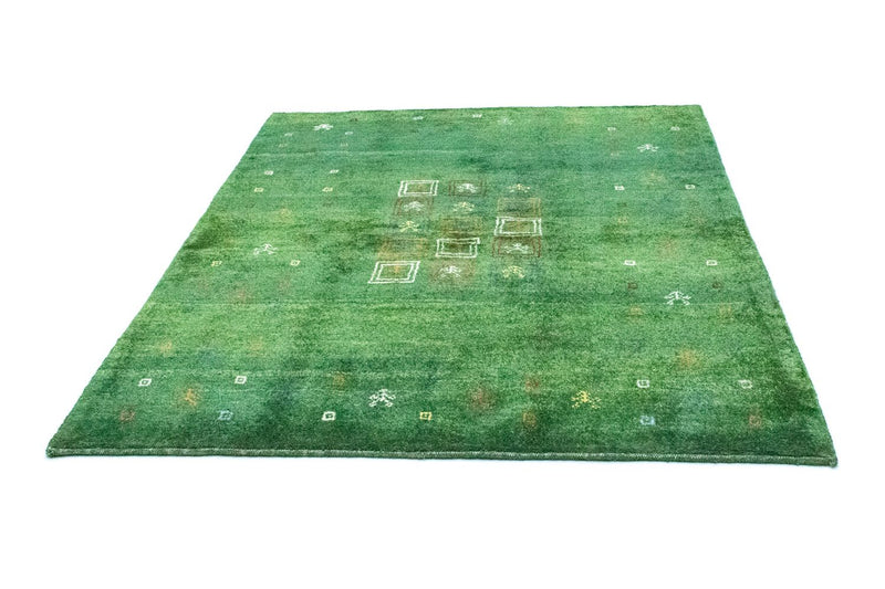 ペルシャギャベ 絨毯 189x155cm - ペルシャウールラグ