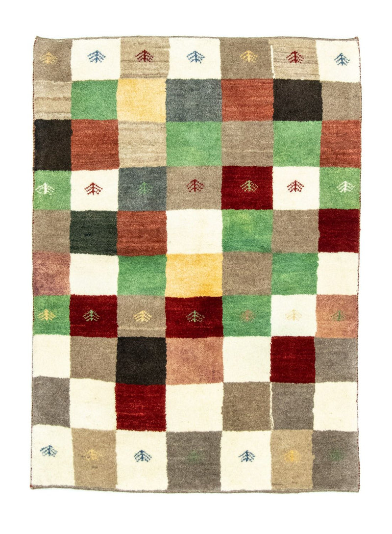 ペルシャギャベ 絨毯 134x100cm - ペルシャウールラグ