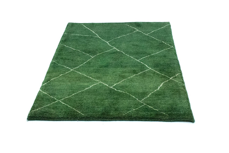 ペルシャギャベ 絨毯 143x100cm - ペルシャウールラグ