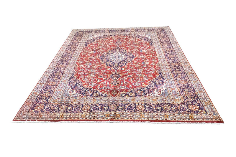 カシャーン 絨毯 350x245cm - ペルシャ絨毯