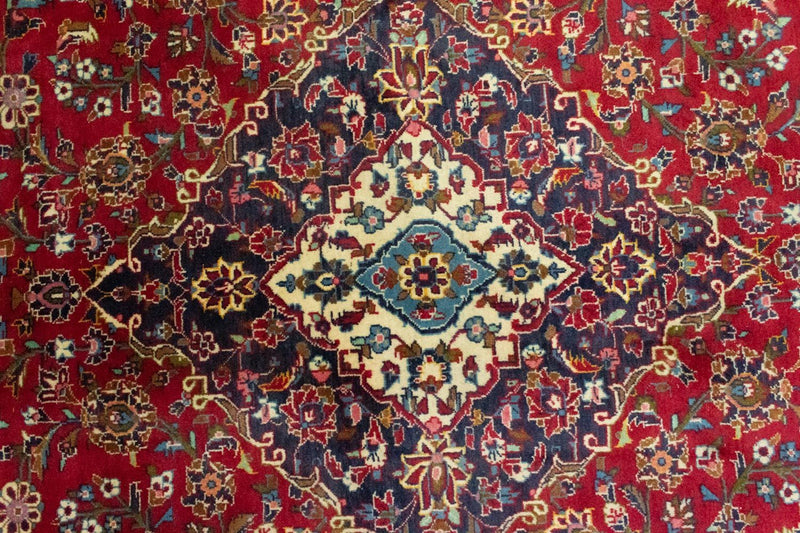 カシャーン 絨毯 360x249cm - ペルシャ絨毯