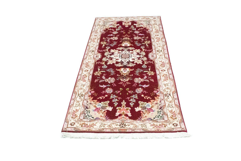 タブリーズ - 50 Raj 絨毯 200x83cm - ペルシャ絨毯