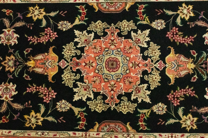 タブリーズ - 50 Raj 絨毯 215x83cm - ペルシャ絨毯