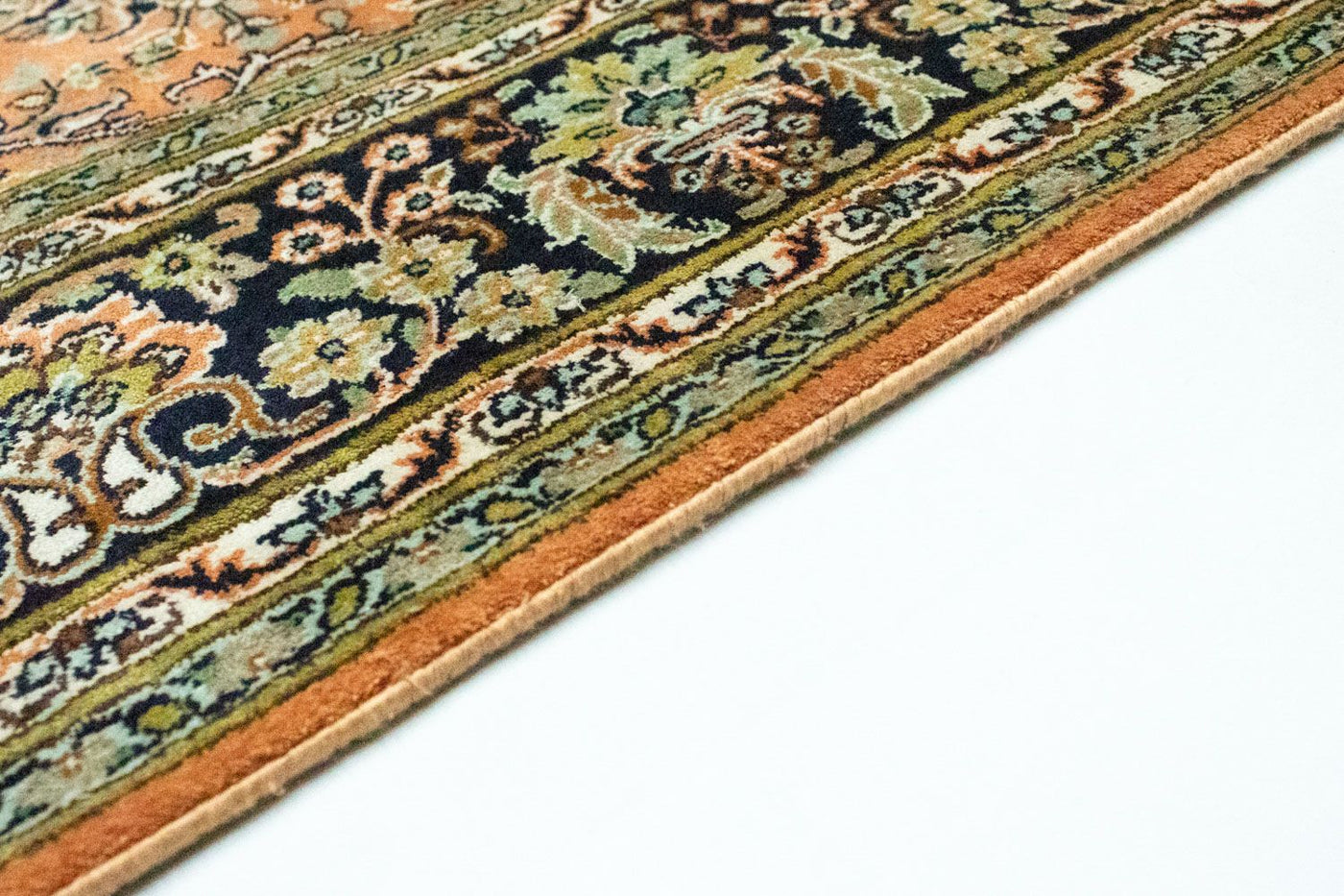 カシミールシルク 絨毯 181x130cm - オリエンタル絨毯