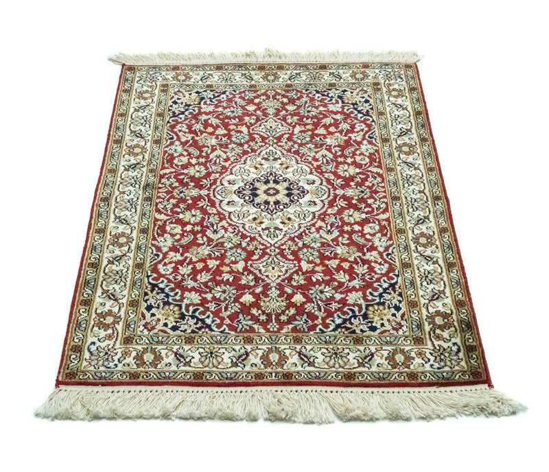 カシミールシルク 絨毯 95x63cm - オリエンタル絨毯