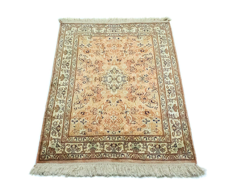 カシミールシルク 絨毯 95x61cm - オリエンタル絨毯