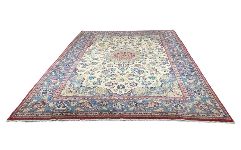 イスファハン 絨毯 327x222cm - ペルシャ絨毯
