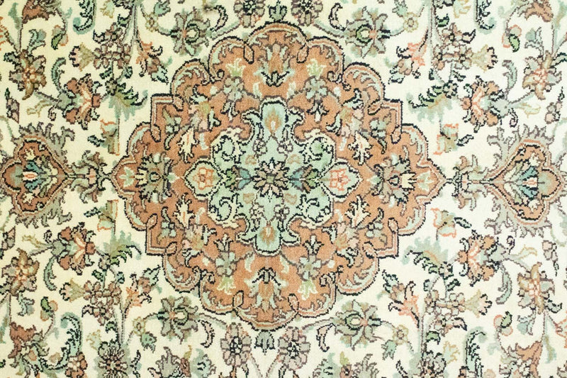 カシミールシルク 絨毯 183x129cm - オリエンタル絨毯