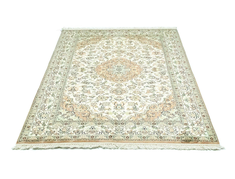 カシミールシルク 絨毯 183x129cm - オリエンタル絨毯