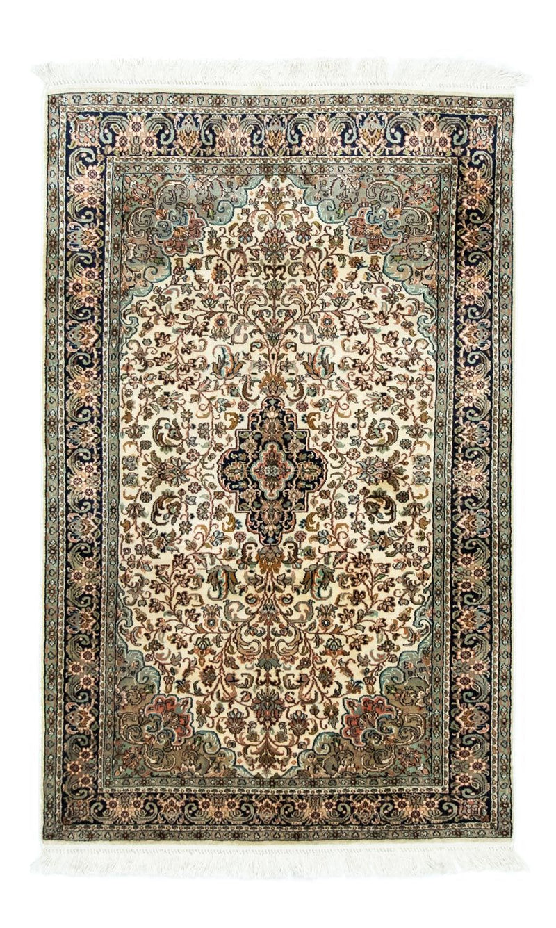 カシミールシルク 絨毯 150x95cm - オリエンタル絨毯