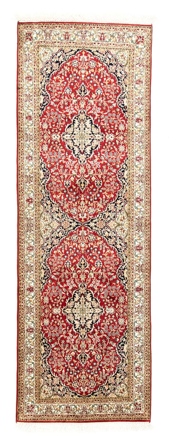 カシミールシルク 絨毯 237x80cm - オリエンタル絨毯