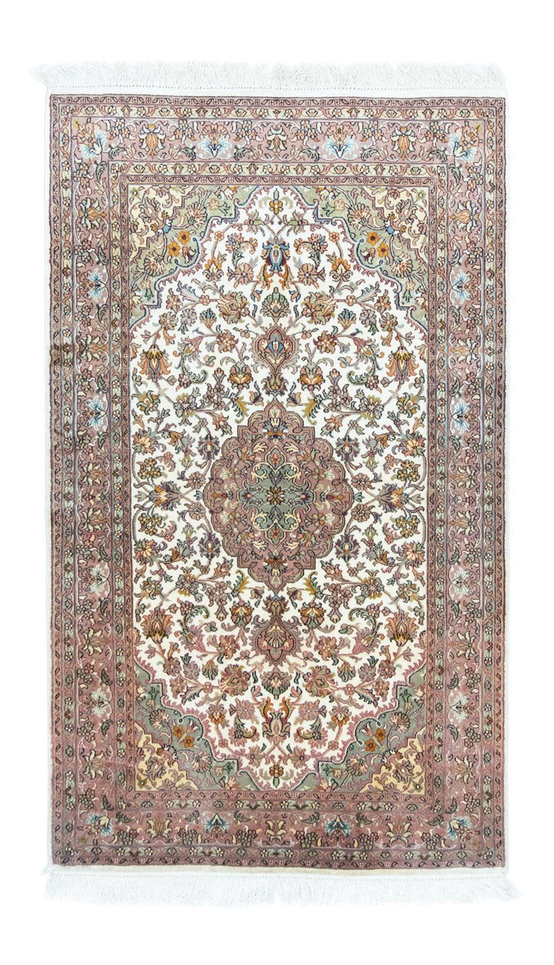 カシミールシルク 絨毯 159x94cm - オリエンタル絨毯