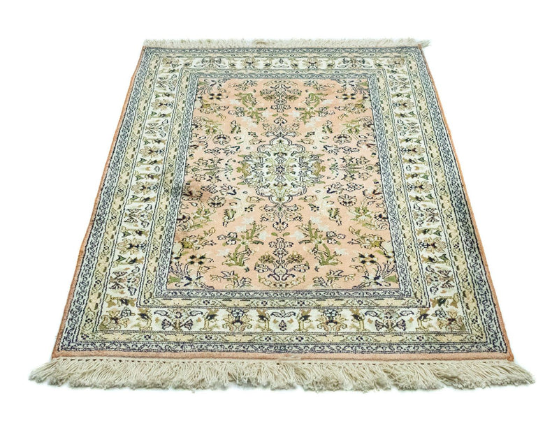 カシミールシルク 絨毯 93x64cm - オリエンタル絨毯