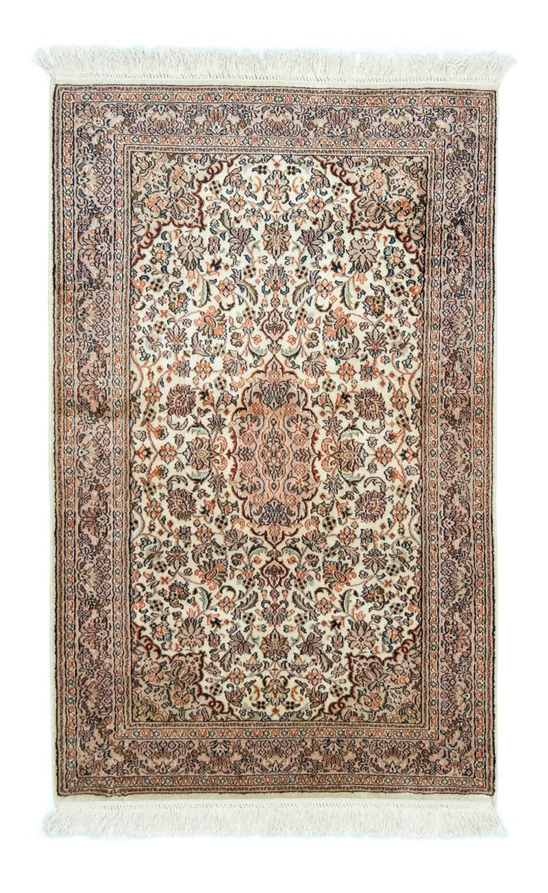 カシミールシルク 絨毯 124x78cm - オリエンタル絨毯