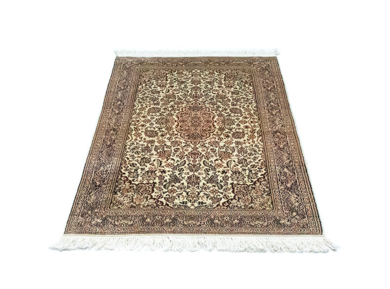 カシミールシルク 絨毯 124x78cm - オリエンタル絨毯
