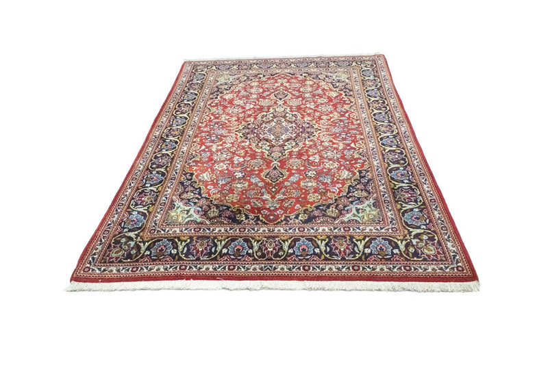 カシャーン 絨毯 214x144cm - ペルシャ絨毯