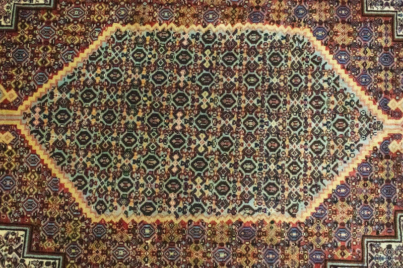 センネ 絨毯 302x205cm - ペルシャ絨毯