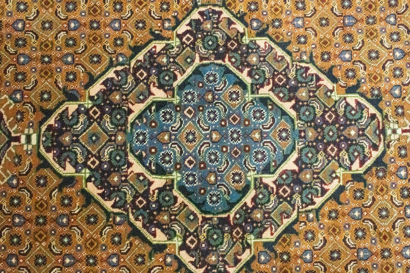 カシャーン 絨毯 307x198cm - ペルシャ絨毯