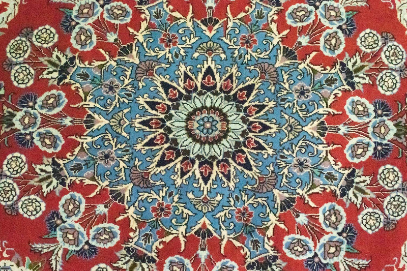ヤズド 絨毯 208x202cm - ペルシャ絨毯