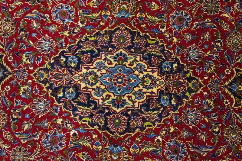 カシャーン 絨毯 228x142cm - ペルシャ絨毯