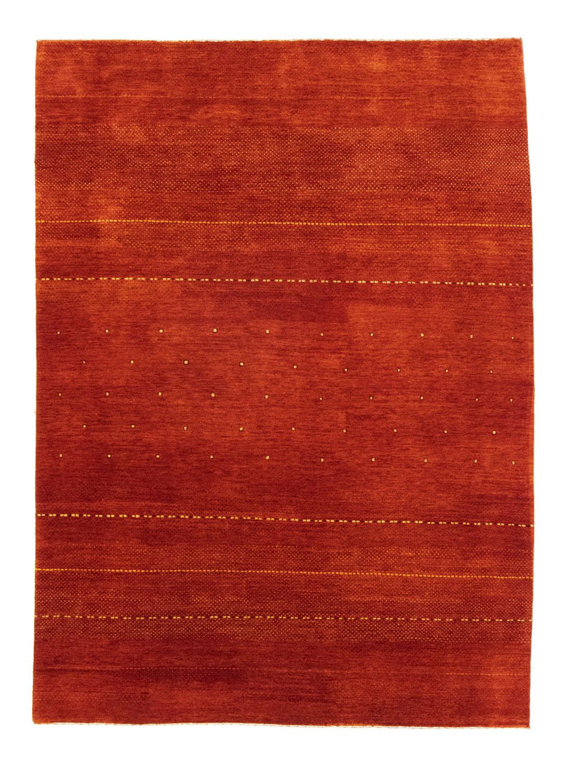インド ギャベ 絨毯 234x171cm - ウールラグ