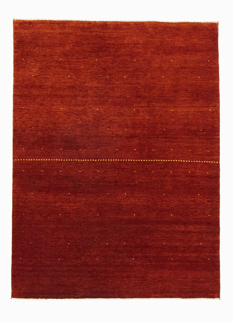インド ギャベ 絨毯 199x148cm - ウールラグ