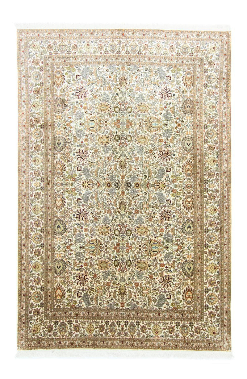 カシミールシルク 絨毯 274x184cm - オリエンタル絨毯