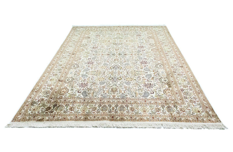 カシミールシルク 絨毯 274x184cm - オリエンタル絨毯