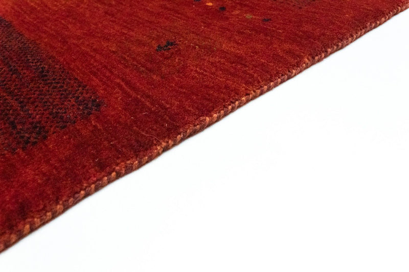 インド ギャベ 絨毯 232x169cm - ウールラグ